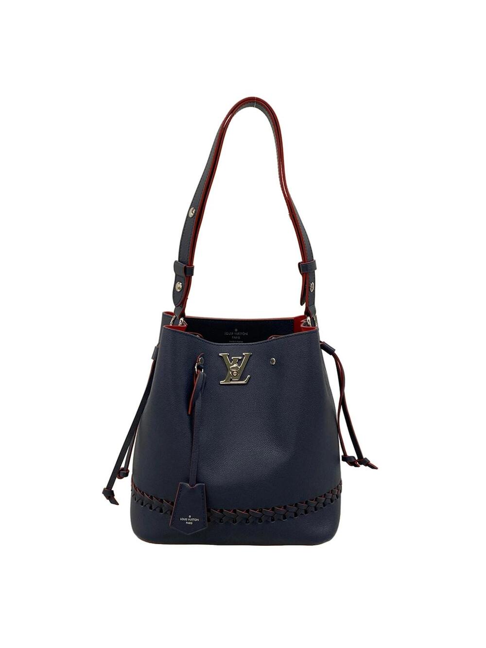 Louis Vuitton Lock Me Bucket Marine #376956L15B